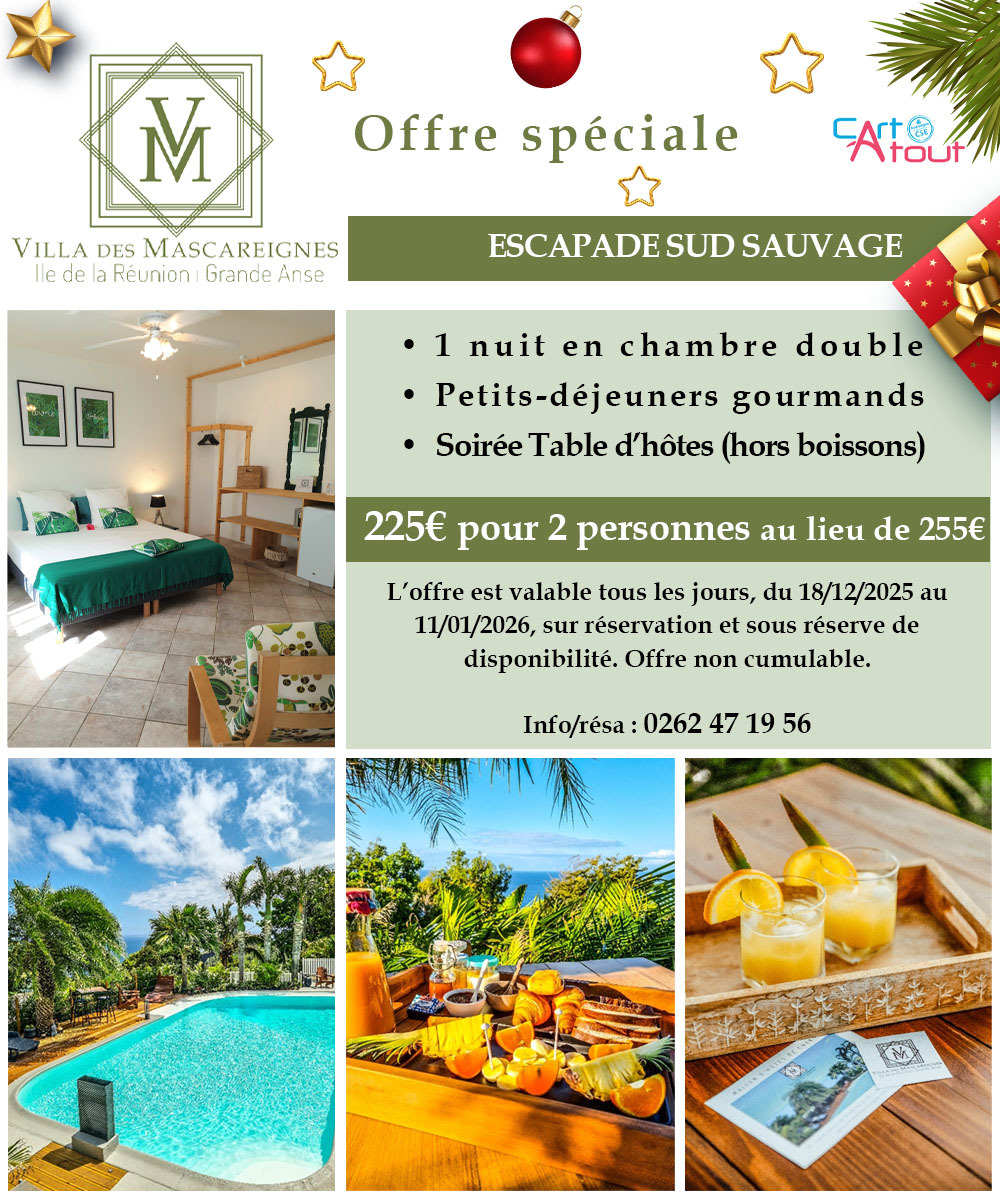 Maison d'hôtes VILLA DES MASCAREIGNES